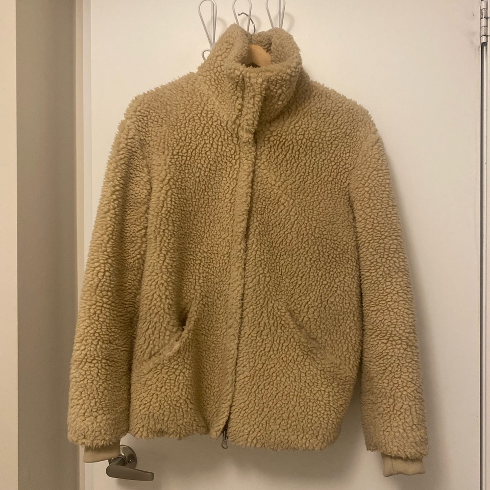 Neutral LOGG Teddy coat